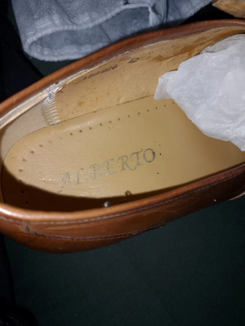 Chaussures classic vrai cuire