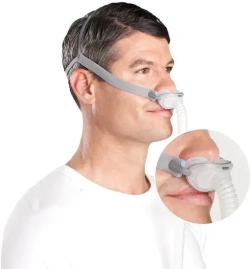 Masque Resmed P10 Masque Narinaire Nasal pour CPAP PPC Apnée du Sommeil disponible masquesVNI