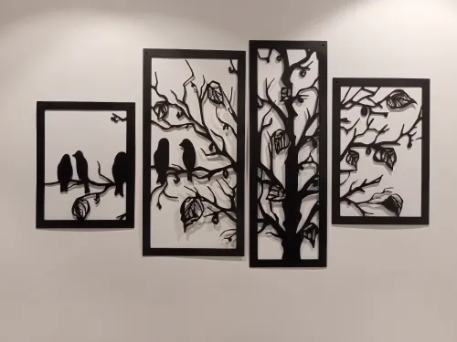 Décoration métallique pour intérieur et extérieur