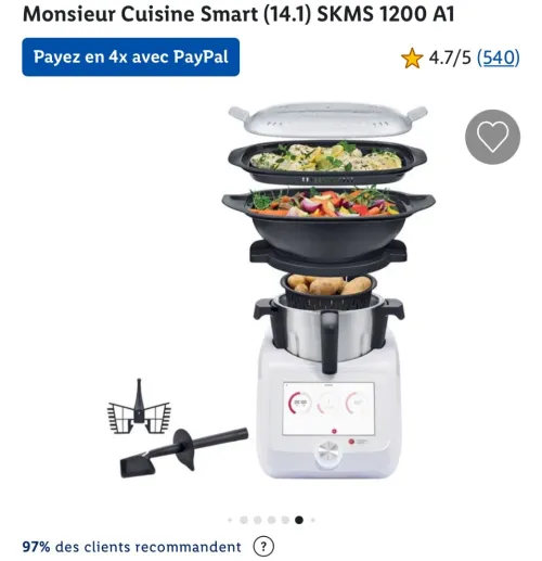 T Thermomix arrive de France de chez lidl
