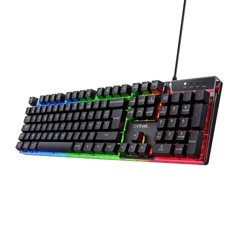 Trust Gaming GXT 835 Azor Clavier Gamer Filaire AZERTY Français