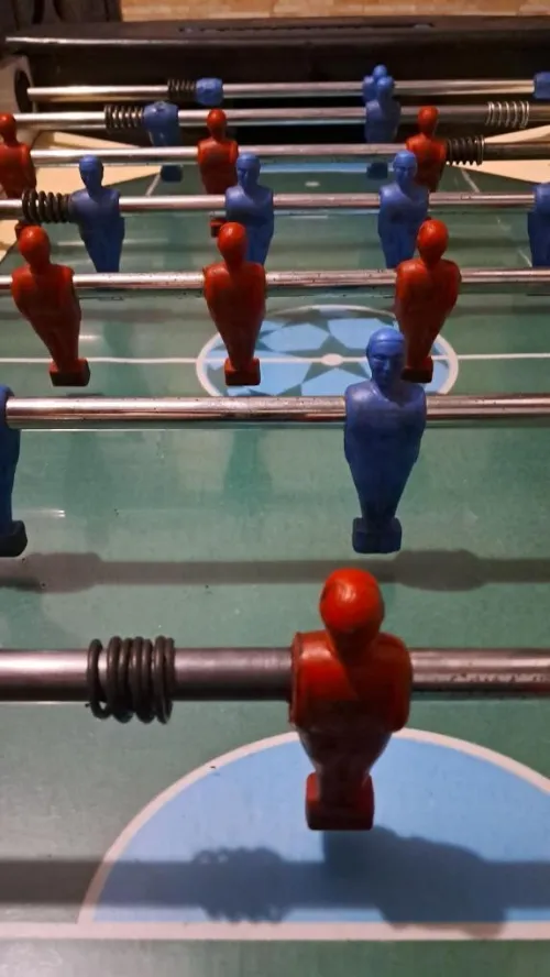 Baby foot avec pièce 