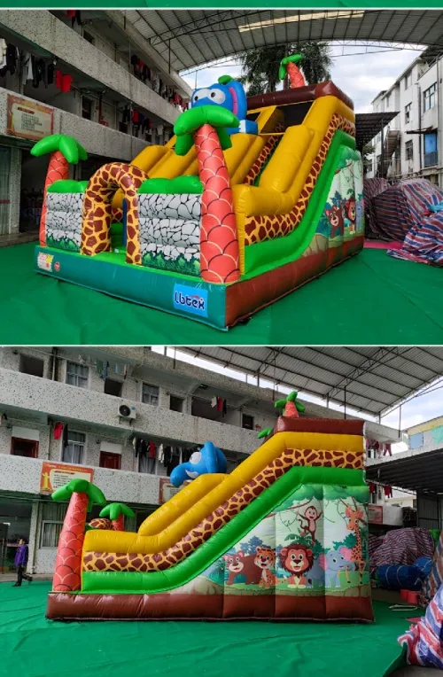 Toboggan gonflable 