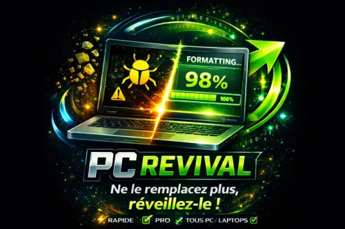 Revitalisation Laptop (Formatage/ Configuration/ Optimisation)