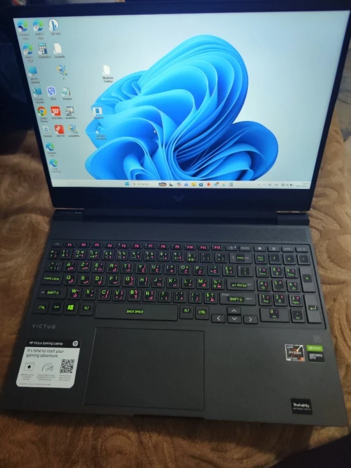 Laptop HP victus ryzen5 GTX 1650 en excellente état habt mn Europa prix imbattables