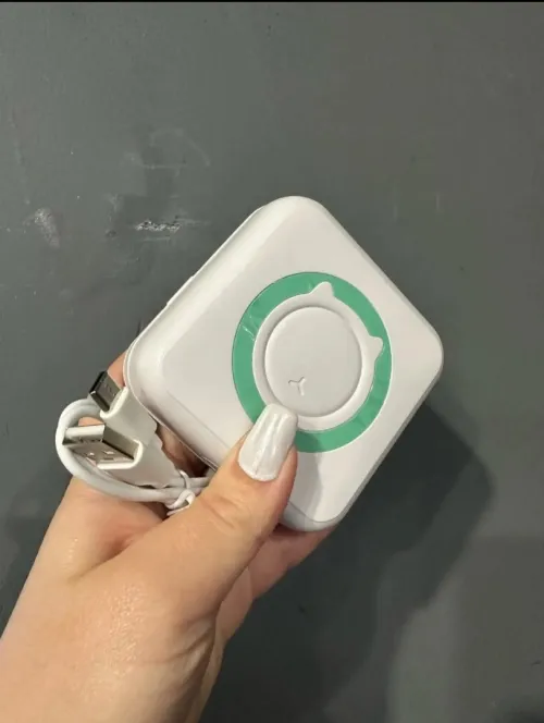 Mini imprimante thermique طابعة حرارية بدون حبر مدى الحياة 
