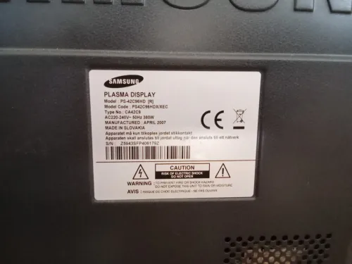 Télévision Plasma HD