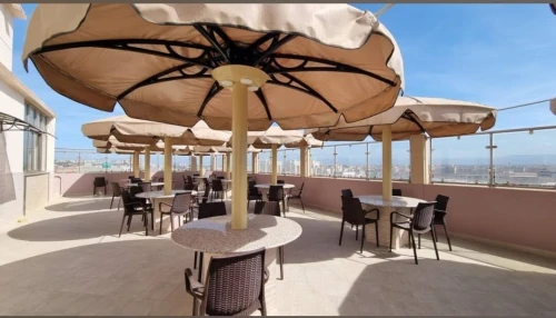 Parasol de salon de thé