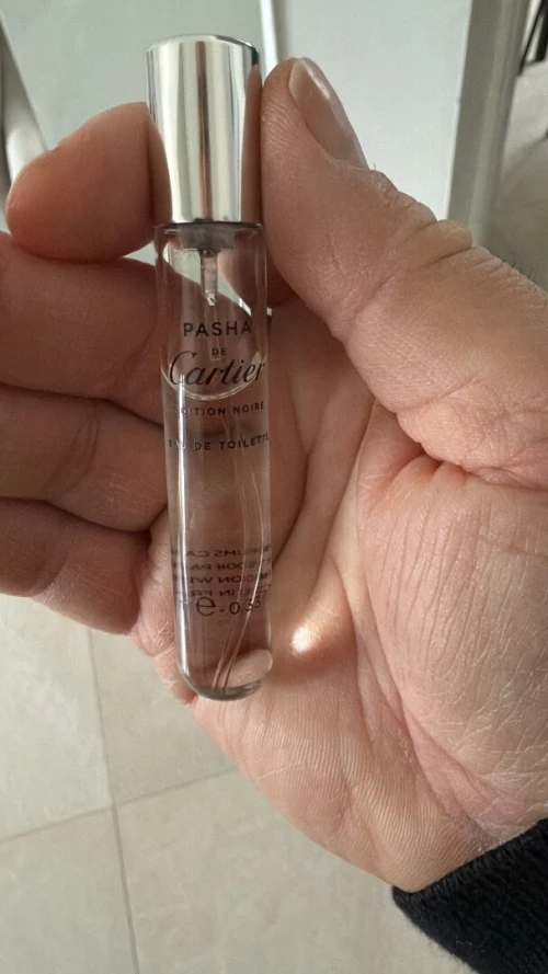 Parfum Cartier Pasha Édition Noire edt format voyage 10ml cabas France
