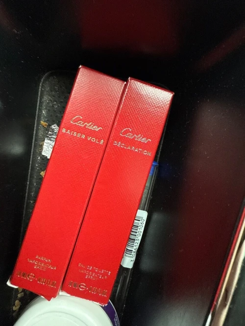 Parfum Déclaration de Cartier format voyage 10ml cabas France