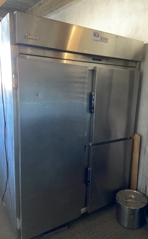Frigo inox 3 portes