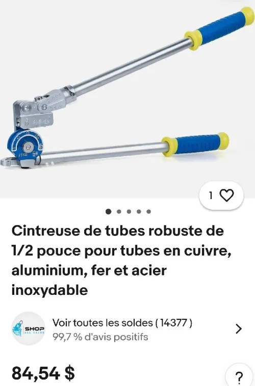 Ceintreuse virax & coupe tube Rothenberger