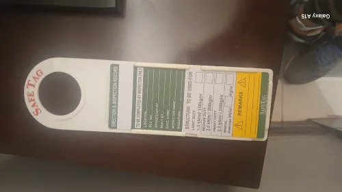 SCAFFOLD TAG 