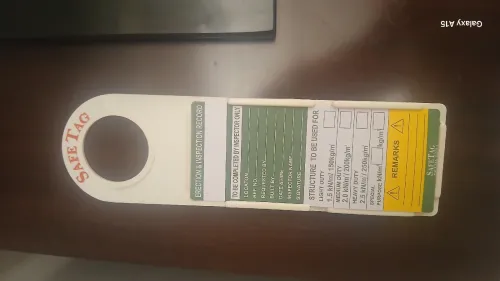 SCAFFOLD TAG 