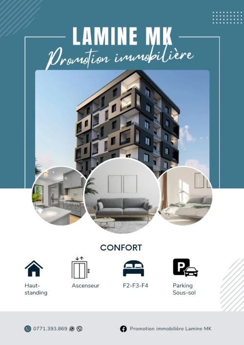 Vente Appartement F2 Oran Bir el djir