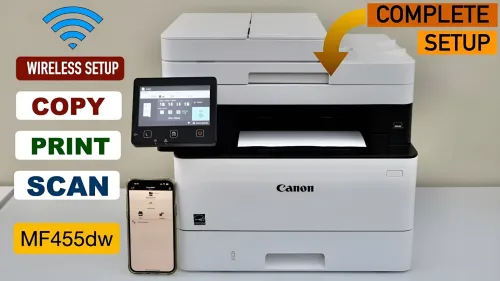 IMPRIMANTES CANON mf455dw