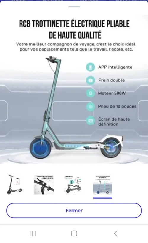 Trotinette électrique 