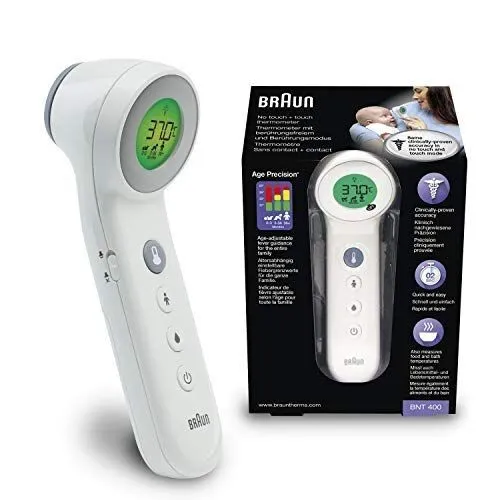 Thermomètre frontal Braun sans contact
