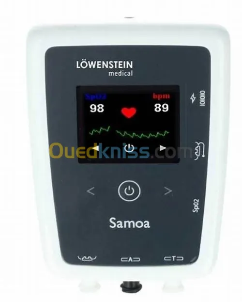 Polygraphe SAMOA pour le diagnostic d'apnée du sommeil de la marque LOWENSTEIN MEDICAL 
