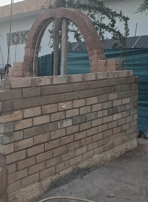 Brique de terre crue Compressée et stabilisée