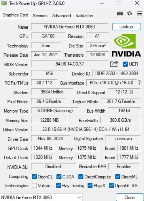 Kit upgrade AM4 RYZEN 7 5800X x570 rtx 3060 trio 12gb