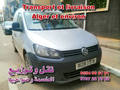 Livreur avec mon véhicule Caddy utilitaire Volkswagen 2015
