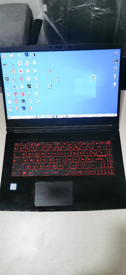 LAPTOP GAMING حاسوب جيمنغ/ MSI GF65 Thin i7 الجيل التاسع - أداء قوي - حالة ممتازة