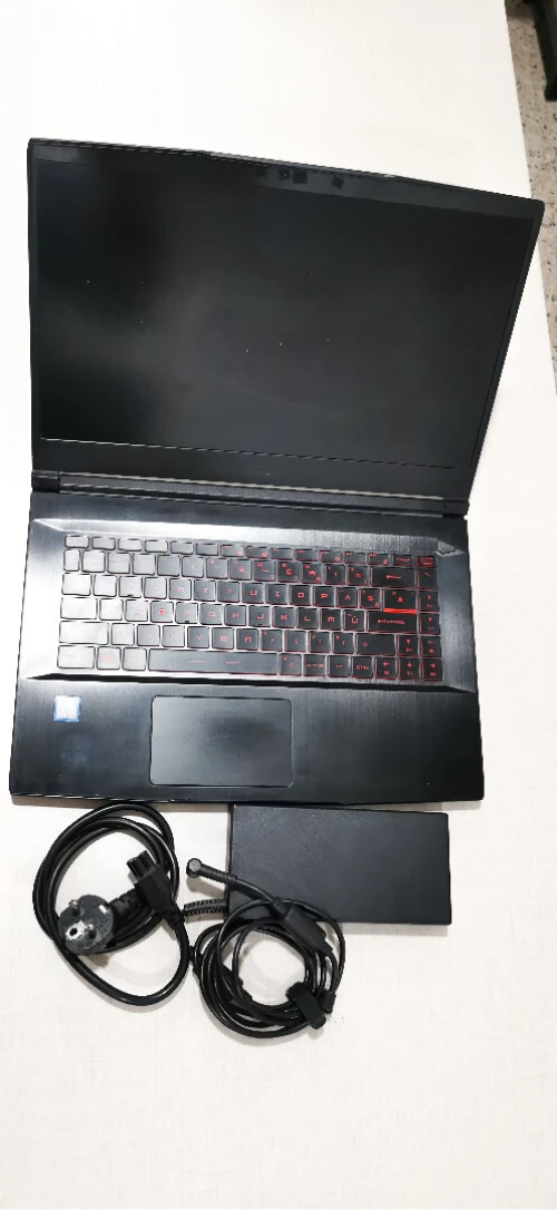  LAPTOP GAMING حاسوب جيمنغ/ MSI GF65 Thin i7 الجيل التاسع - أداء قوي - حالة ممتازة