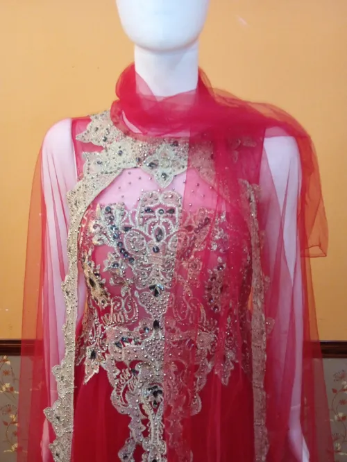 Robe soirée sari hindi