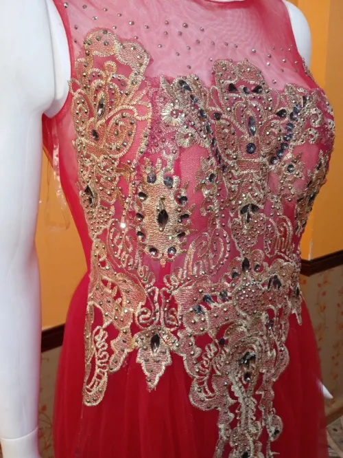 Robe soirée sari hindi