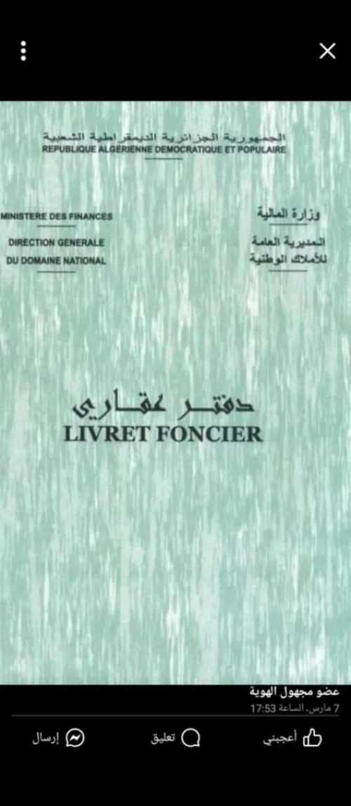 Vente Terrain Djelfa Ain el ibel