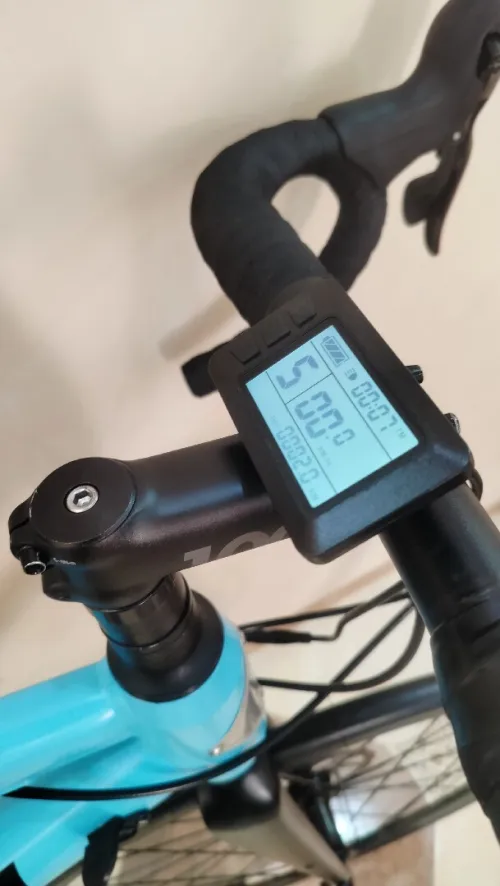 Velo course électrique