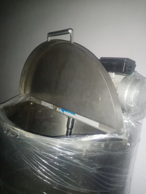 Cuve inox 3 mélangeurs صهريج خلاط اينوكس