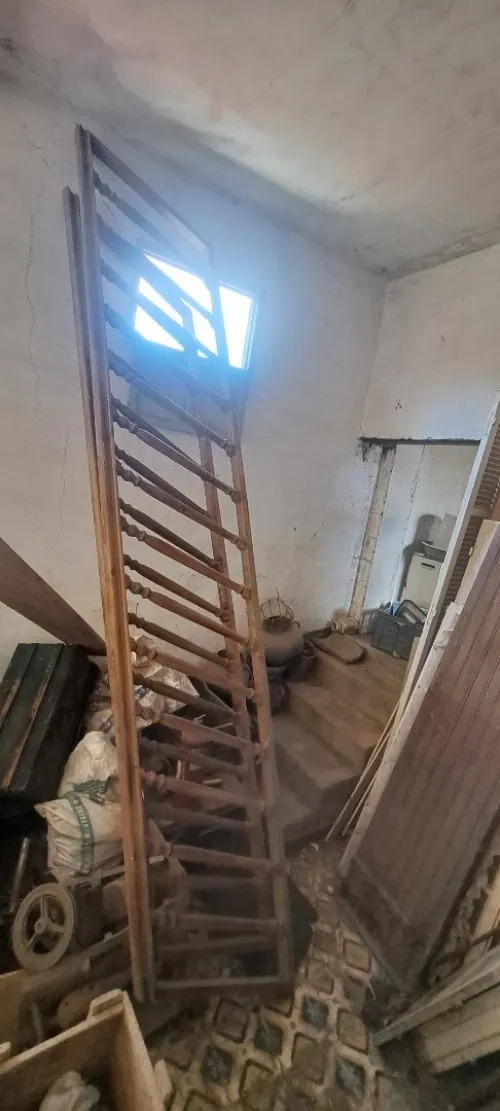 Support escaliers en bois 