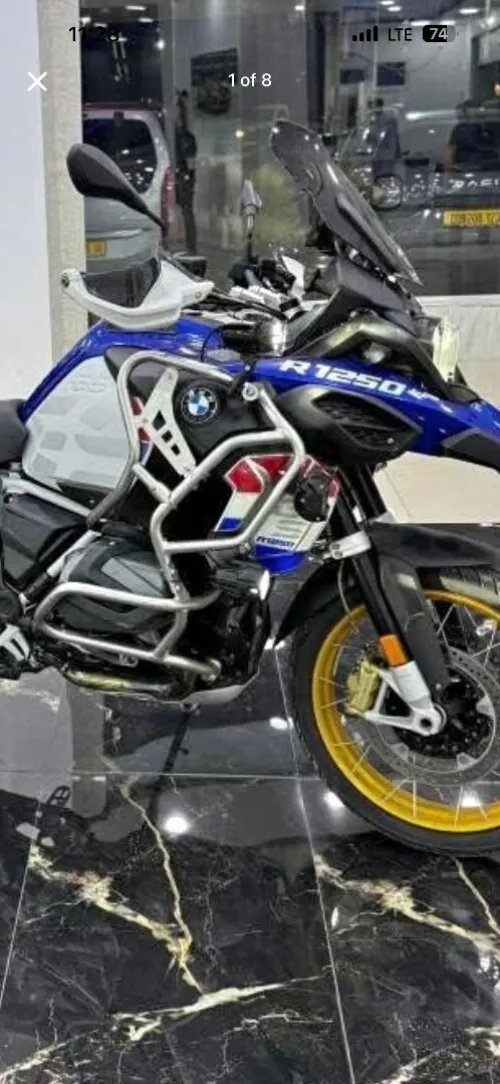 Crash bar gs1250/1200 extension mercedes