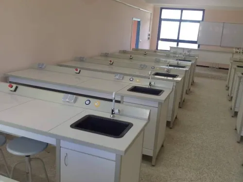 طاولات مخبرية  Paillasse scolaires en toutes matières 
