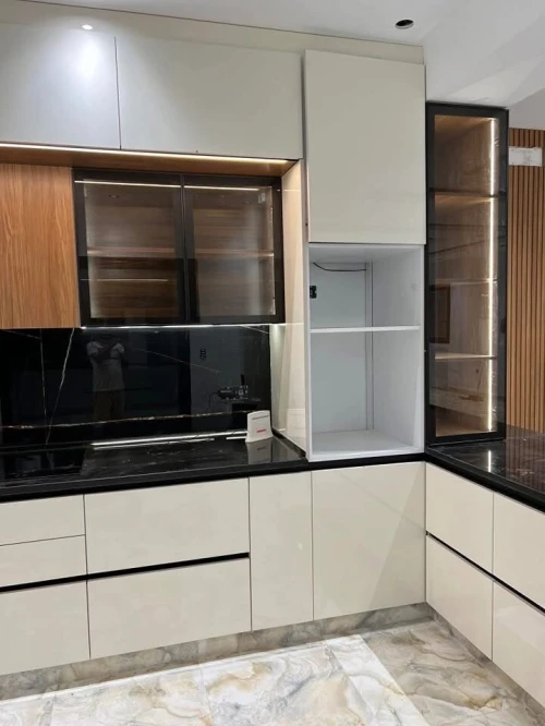 Dressing et cuisine en MDF sur mesure