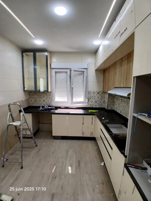Dressing et cuisine en MDF sur mesure