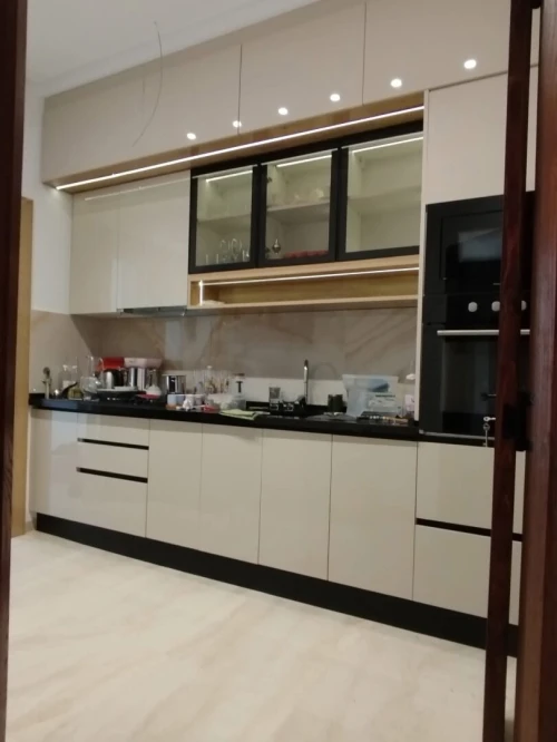 Dressing et cuisine en MDF sur mesure