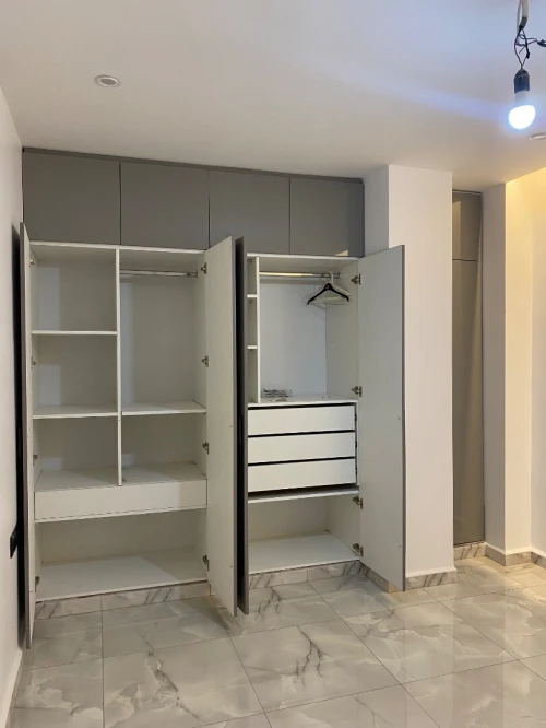Dressing et cuisine en MDF sur mesure