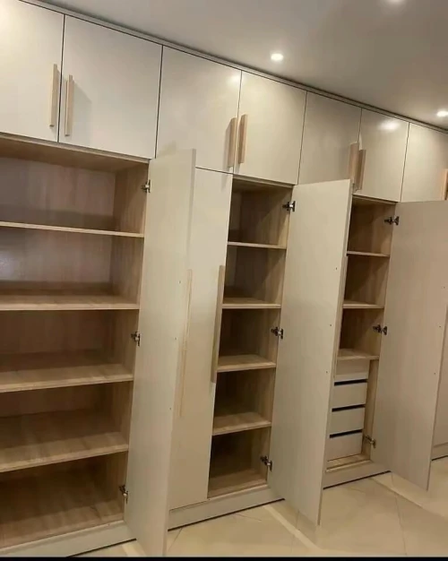 Dressing et cuisine en MDF sur mesure