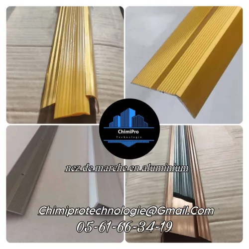 nez de marche En aluminium escaliers 