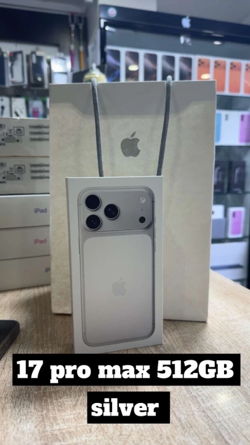 17 pro max 512Gb silver 2sim 