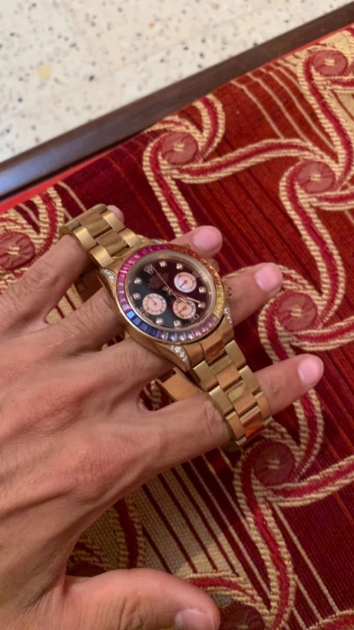 Rolex Daytona rainbow 