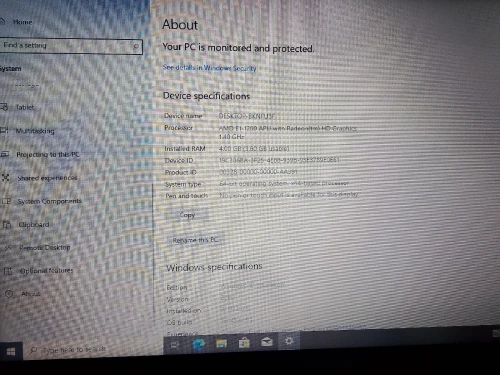 Pc Toshiba Satellite c850D-11K