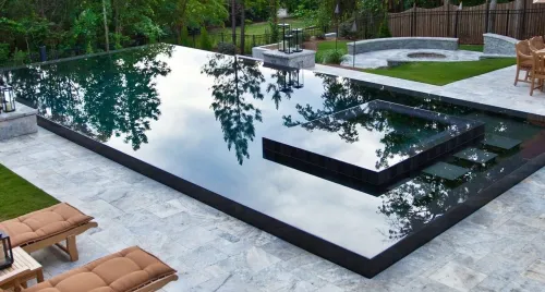 Piscines. Cascades jardins 
