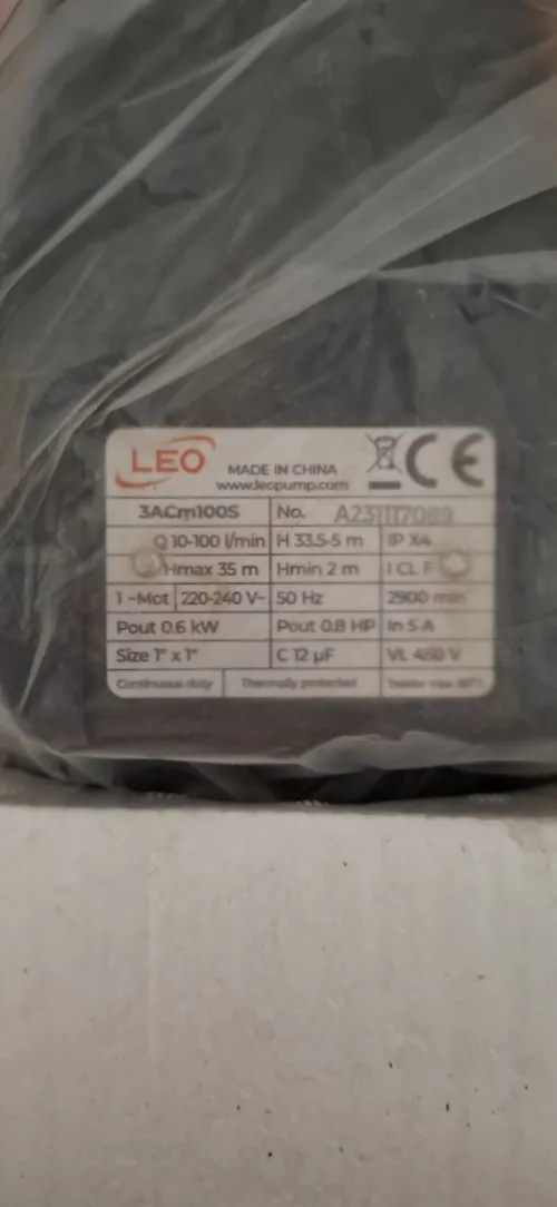 Pompe 3 turbines LEO