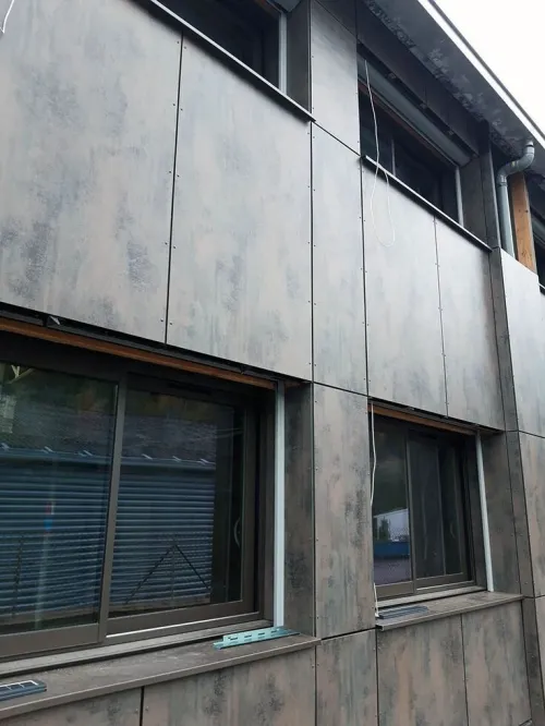 Façade en HPL 