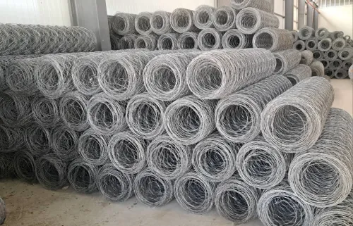ROULEAU DE GRILLAGE GABION (GRILLAGE GALVARISE TRIPLE TORSION)