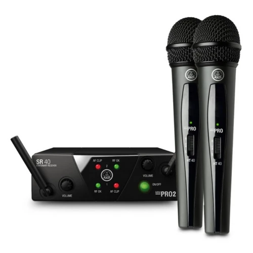 AKG WMS 40 MINI 2 Kit vocal - Système double US45A/C